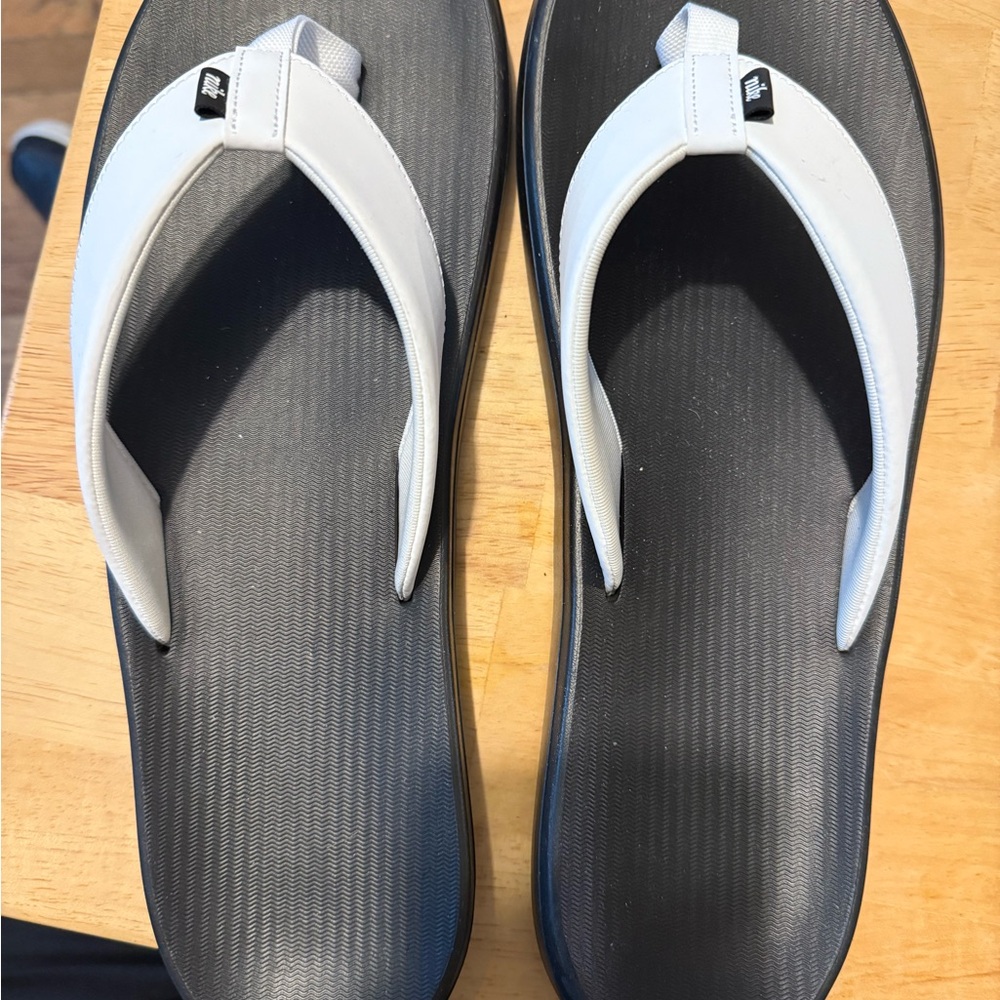 Nike Black and White Minimalist Sandals